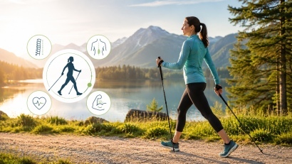 Výuka NORDIC WALKING pro&nbsp;začátečníky 